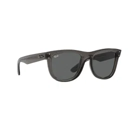 Ray-Ban Reverse  | Transparent Dark Grey Sunglasses ( 0RBR0502S | Square | Grey Frame | Grey Lens ) image 4