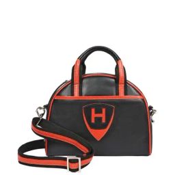 Hidesign Black Solid Small Handbag-2