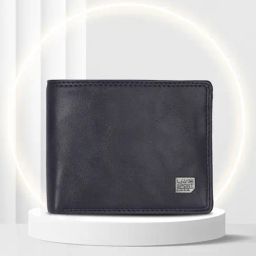 LAVIE SPORT Navy Casual Leather Bi-Fold Wallet for Men-picture-26