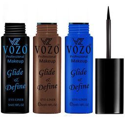 VOZO Set Of 3 Glide & Define Infusion Essential Liquid Eyeliner-5 ml Each-Shade- 04-06-08-image-66