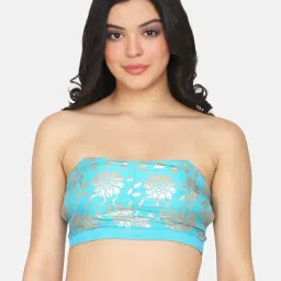 Da Intimo Blue Non Wired Padded Bralette-picture-12