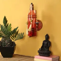 DecorativeRay Red Iron Wall Light - Set of 1-picture-3