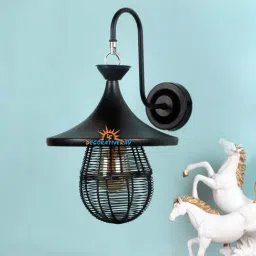 DecorativeRay Black Aluminium Wall Light - Set of 1-picture-18