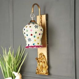 DecorativeRay Off White Iron Wall Light - Set of 1-image-55