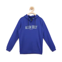 Allen Solly Junior Royal Blue Printed Sweatshirt-picture-17