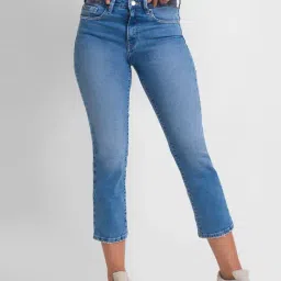 Spykar Blue Mid Rise Jeans-image-80