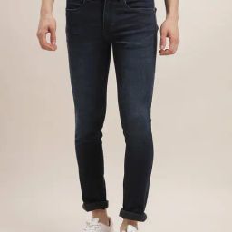 Turtle Navy Blue Narrow Fit Jeans-picture-27