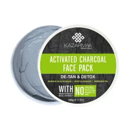 Kazarmaa Activated Charcoal Face Pack Detan & Detox - 100 gm-32