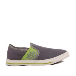 Woodland Men's Grey Plimsolls-image-88
