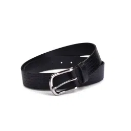 BELWABA Black Animal Effect Casual Leather Belt for Men-image-96