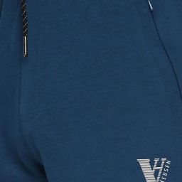 Van Heusen Athleisure Regular Fit Smart Tech Easy Stain Release Solid Trackpants - Seaport image 4