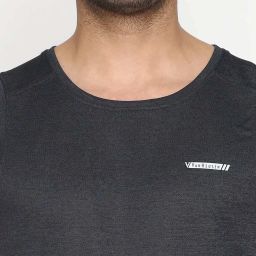Van Heusen Performance Regular Fit Swift Dry Odour Shield Gym Vest - Charcoal image 4