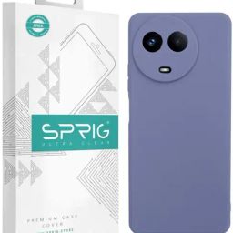 Sprig TPU Matte Back Cover for realme 11x 5G (Purple)-image-45