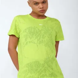 Reebok Green Printed T-Shirt-picture-17