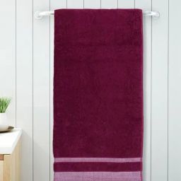 Spaces Hygro Sangaria Viloet 600 GSM Cotton Bath Towel-image-86