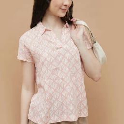 Fame Forever By Lifestyle Dusty Pink Regular Fit Printed Top-picture-7