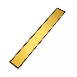 Sanjay Chilly Marble Shower Drain Channel Pure Gold Side Hole 100 x 900 mm, SCDTDPG-900-image-92
