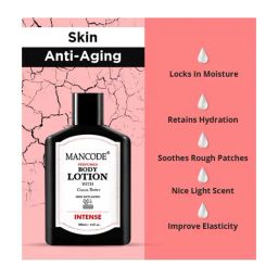 Mancode Intense Perfumed Body Lotion with Cocoa Butter - 200 ml image 3
