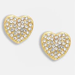 Sohi Gold Plated Party Designer Stone Drop Earrings-image-103