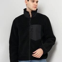 celio celio* Black Regular Fit Jacket-picture-4