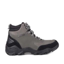 Red Chief Men's Grey Derby Boots-image-20