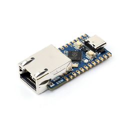 Waveshare RP2350-ETH Mini Development Board, RP2350 Ethernet Port Module, Raspberry Pi Microcontroller Development Board, Based on Official RP2350 Microcontroller image 1