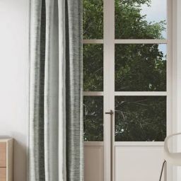Ddecor Live Beautiful Grey Polyester 7 ft Door Curtain-image-80