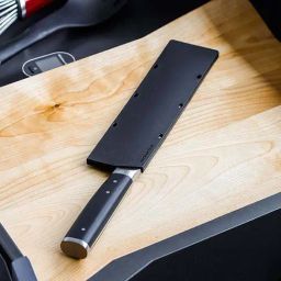 KitchenAid Black Medium Santoku Knife-image-20