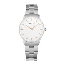 OBAKU V247LXCISC Lyng Lille Peach Analog Watch for Women-image-82