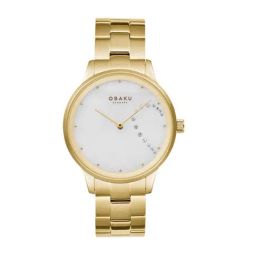 OBAKU V247LHGWSG Lyng Analog Watch for Women-image-12