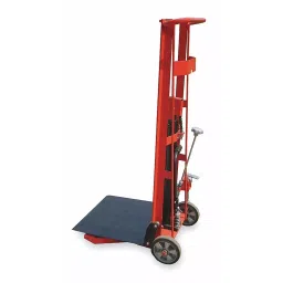 Dayton Modular Powered-Lift/Manual-Push Platform Lift Truck 750 lb Load Capacity, 2MPU7-57