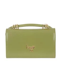 Baggit Angola Green PU Solid Sling Handbag-image-20