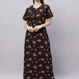 QUIRA Printed Maxi Nightdress-image-10