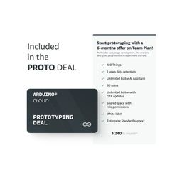 Official Arduino Cloud Enterprise Prototyping Voucher with 6 Months Validity image 3