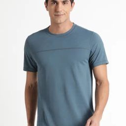 Wildcraft Blue  Regular Fit Sports T-Shirt-image-7