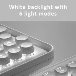 Rapoo RALEMO PRE 5 White Color Wireless Keyboard image 3