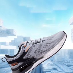 Columbus Men Mesh Running Non-Marking Lace-Ups Outdoor Shoes-picture-46