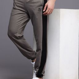 HRX by Hrithik Roshan Men Lifestyle Colourblocked Joggers-image-11