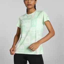 Puma Mint Printed T-Shirt-image-44