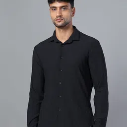 DON VINO India Slim Fit Textured Cotton Casual Shirt-picture-33