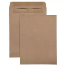 Peace Plain Kraft Laminated (Indise film) Paper Envelope 120 GSM 14"X10" Pack of 50…-image-16