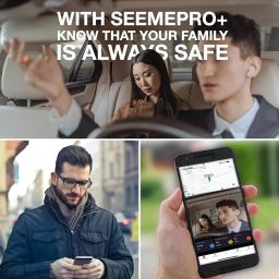MOSFET Dual Dash Camera Loop Recording with G Sensor and Night Vision for Car Mount, SeeMEPRO image 4