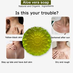 GROOVY Set Of 5 Aloe Vera Renewed Bathing Bar - 100 g Each image 5