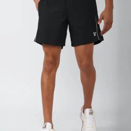 Reebok Black Slim Fit Shorts-picture-38