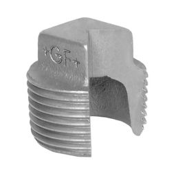 Georg Plain Plug Fischer Black Oxide malleable Iron Fitting male BSPT 2in, 770291109 (Pack of 2)-image-42