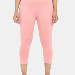 Ajile by Pantaloons Pink Mid Rise Cropped Pants-picture-12