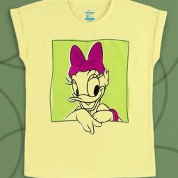 Kidsville Yellow Printed T-Shirt-image-55