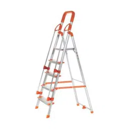 PRO HOME 4 Steps Ladder with Railing Height 66 inch Aluminium Ladder Load Capacity 300 Kg-13