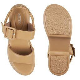 Metro Open Toe Block Heels image 3