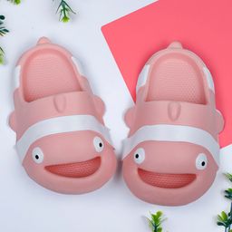 Baby Moo Fish Designed  Waterproof  Anti Skid Flip Flops  -  Pink-picture-11